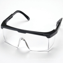 Lunettes de sécurité réglables de haute qualité avec lentille en polycarbonate, fournisseur de lunettes de sécurité PC Lense, lunettes de sécurité